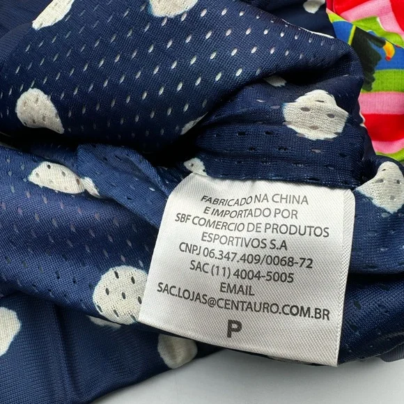 🆕 FARM Rio 🧿 NWT Jacqueta "Divertidamente Azul" - Women's Training Jacket Sz S - Picture 15 of 16